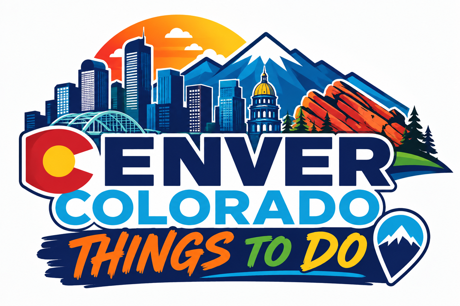 Denver Colorado Things To Do logo